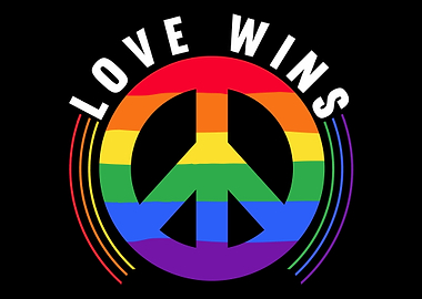 LGBTQ Peace Symbol