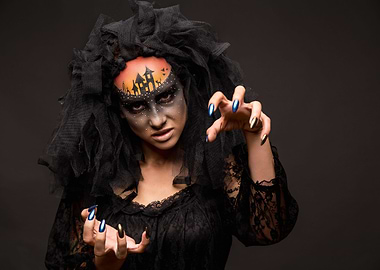 Scary Halloween Bride