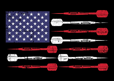 Patriotic Darts Dart