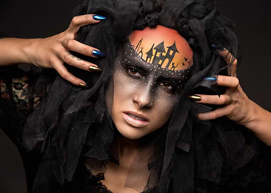 Scary Halloween Bride