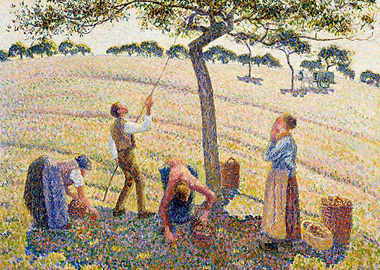 Apple Harvest by Pissarro
