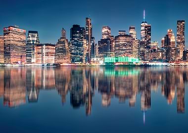 New York Reflection
