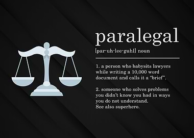 Funny Paralegal Definition