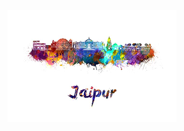 Jaipur skyline