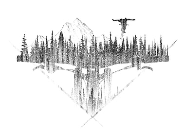 MTB Enduro and Bicycle