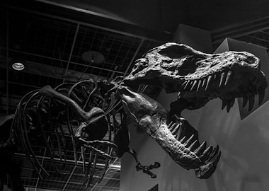 T Rex skeleton