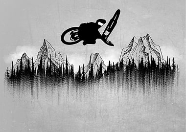 MTB Enduro and Bicycle