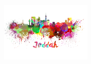 Jeddah skyline