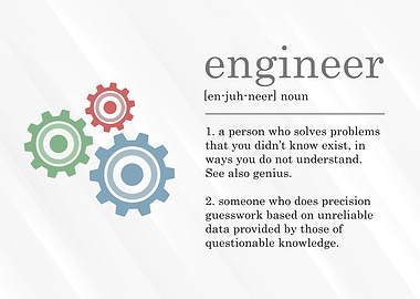Funny Engineer Definition