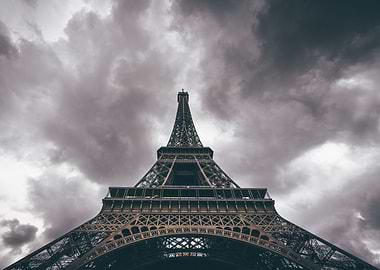 Eiffel Tower ground up