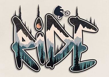 MTB Enduro and Bicycle