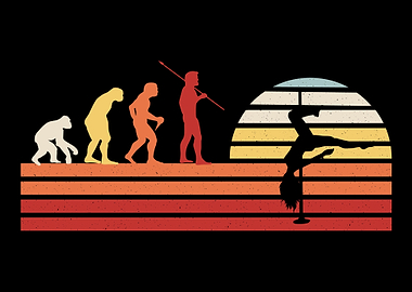 Retro Pole Dance Vintage