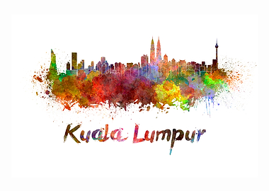 Kuala lumpur skyline