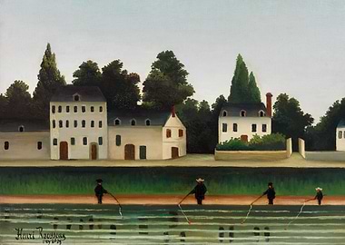 Landscape Four Fisherman