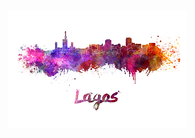 Lagos skyline