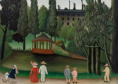 View of Montsouris Park