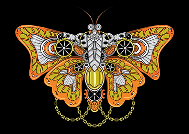 Cyborg Butterfly Cyber