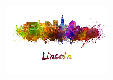 Lincoln skyline