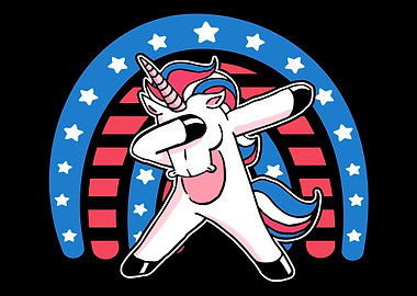 Dabbing Unicorn USA