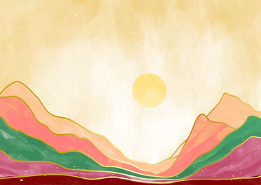 Mountain Landscape poster