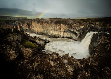 Aldeyjarfoss X Rainbow