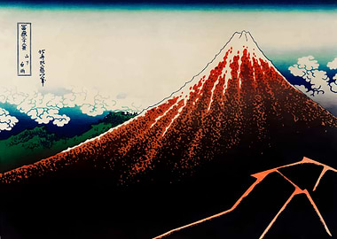 Vintage Fuji Moutain