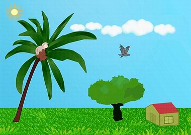 Abstract Village Cute