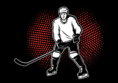 Ice Hockey Player