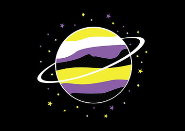Nonbinary Space Planet