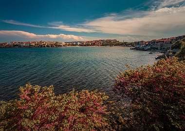 Seascape, coast, Bulgaria