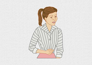 Abstract Human Female