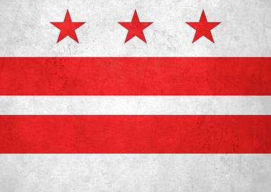 Flag of Washington DC