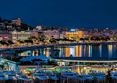 Cannes City Lights