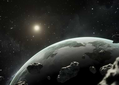 galaxy night panorama