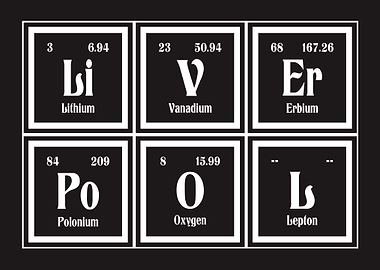 Liverpool Periodic Table
