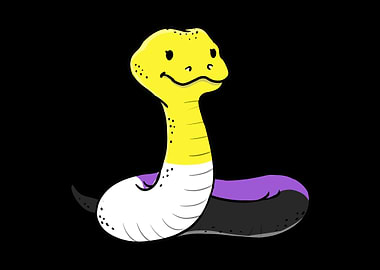 Snake Nonbinary Pride