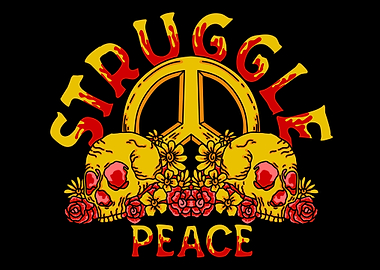 struggle art painting