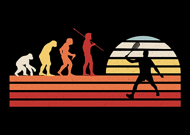 Retro Vintage Tennis