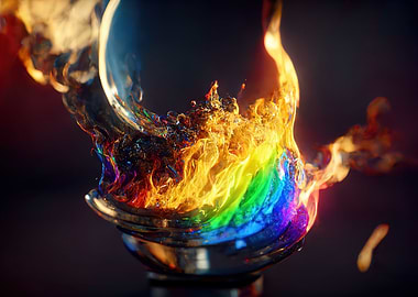 Rainbow Inferno