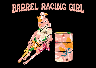 Barrel Racing Show Horse