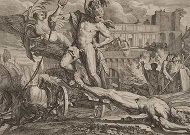 Achilles Killing Hector