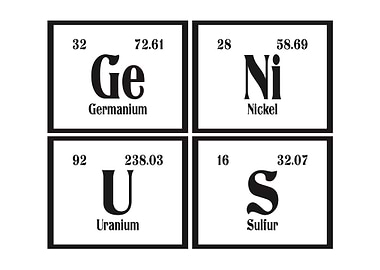 Genius Table of Elements