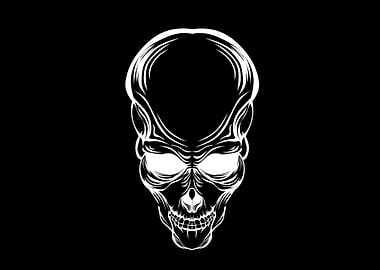 skull skeleton black