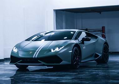 Lamborghini Aventador Grey