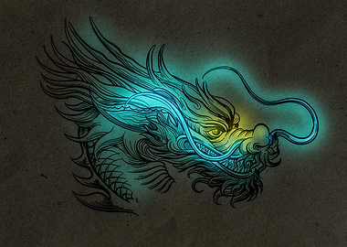 Glowing Dragon