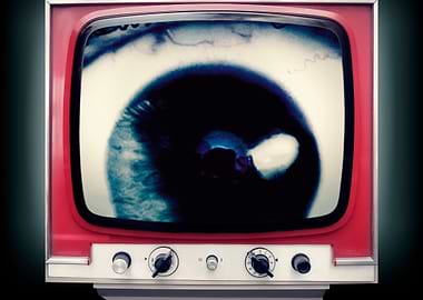 TV set eye nightmare disto