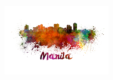 Manila skyline