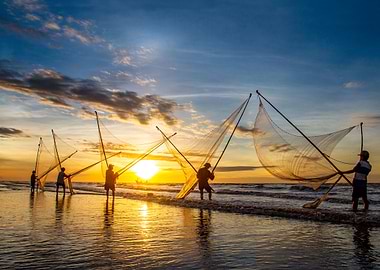 A new day on the beach