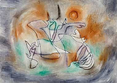 Howling Dog 1928 by Paul