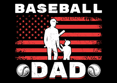Baseball Dad Son Baseball